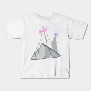 THREE UNCONQUERED MOUNTAINS Kids T-Shirt